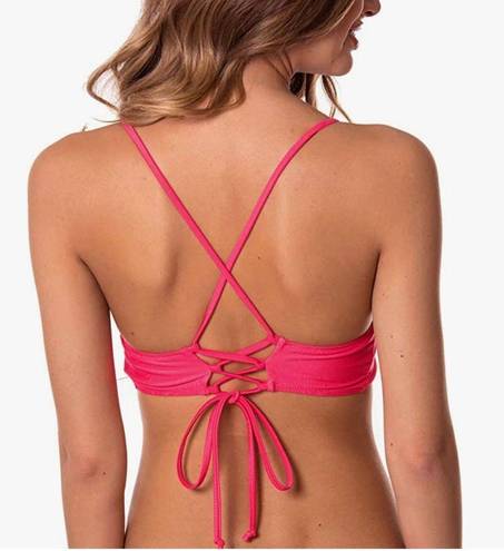 Relleciga Women's Strappy Triangle Bikini Top for Women