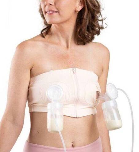 SIMPLE WISHES Pumping bra HANDS FREE Size L Plus Adjustable fit