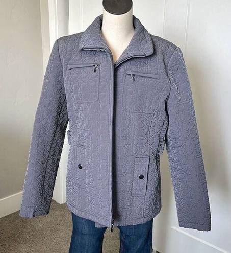 Gallery  Quilted Gray Coat
