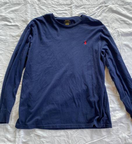 Polo Blue  Long Sleeve