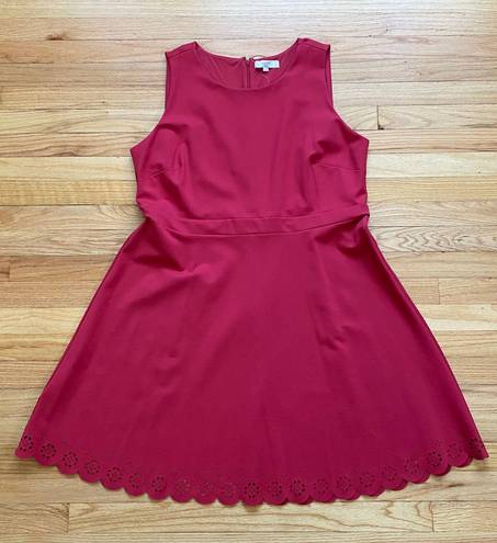 Loft Short Red/Maroon Dress