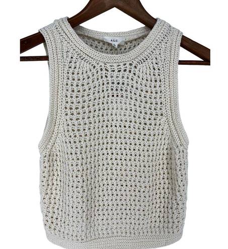 ALC Frank A.L.C. Beuden Crochet Knit Top