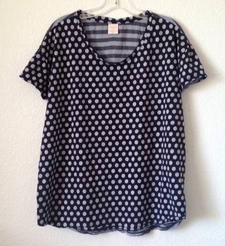 Jasmine & Ginger Ladies'  Dots & Stripes Top 1x