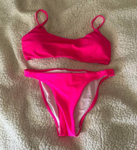 SheIn Hot Pink Bikini