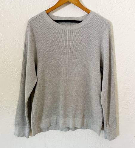 Everlane Waffle Crewneck Sweatshirt