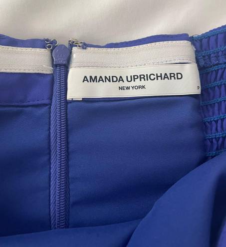 Amanda Uprichard Indigo Mini Dress