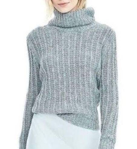 Banana Republic  Italian Yarn Wool Blend Chunky Knit Turtleneck Sweater