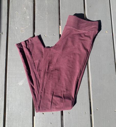 Sonoma Maroon Leggings