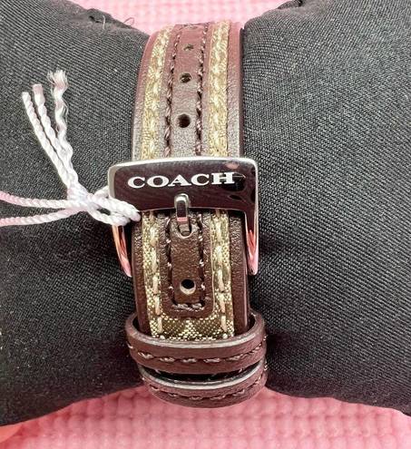Coach  Classic Signature White Dial Ladies Watch New in Box