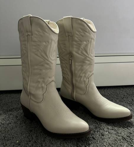 Steve Madden Women's Leather Cowgirl Boots