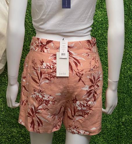 Joie Farron Floral Print Shorts New summer style