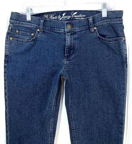 Juicy Couture The Kate By  Jeans Size 29 Heart Pockets Booty Low Rise Straight