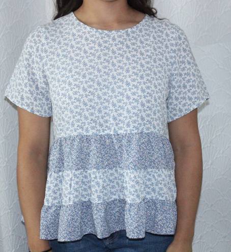 Paper Crane Blue Blouse