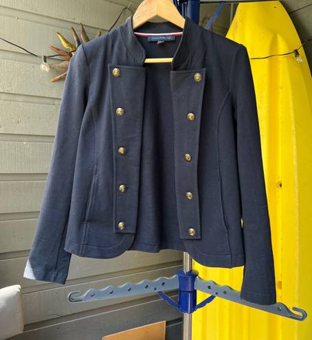 Tommy Hilfiger stretchy band jacket navy blue