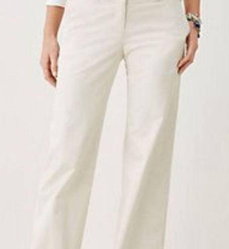 J.Jill  Chino Khaki Stretch Wide Leg Pants Size 4