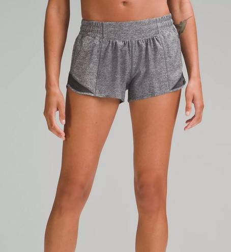 Lululemon Grey Hottie Hot shorts!