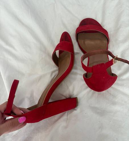 Red Heels Size 7.5