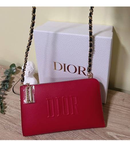 Dior Makeup Cosmetic Case Purse Pouch Shoulder Bag