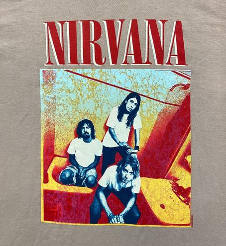 Nirvana Nevermind Bathroom Shoot Grunge Band Tee 2XL