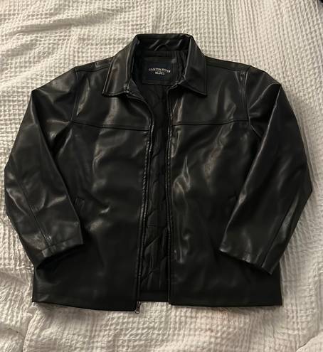 Canyon River Blues Black Leather Jacket