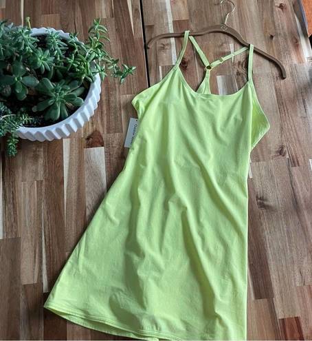 Outdoor Voices  Exercise Dress Neon Green Margarita NWT