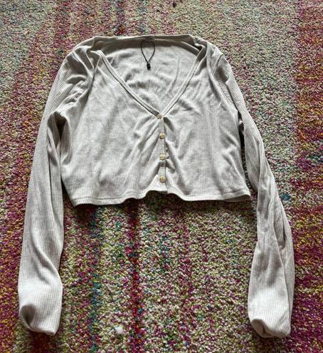 Garage Cardigan Cropped