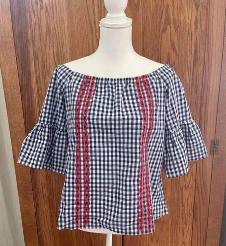 Tuckernuck  English Factory Gingham Top