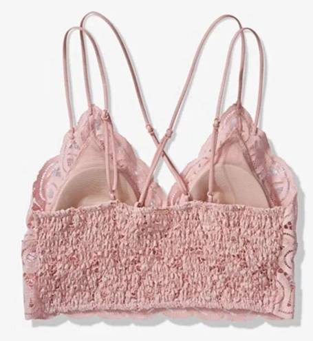 PINK - Victoria's Secret Pink Victoria’s Secret Light Pink lace Bralette  