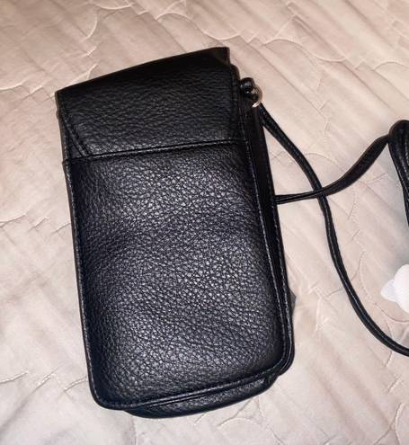 Chateau Black Long Mini Crossbody Purse