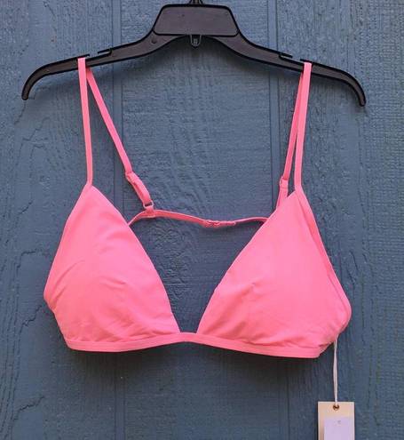 Good American NEW  Women's Plus Size 3X Sugar Pink Perfect Fit Bikini Top