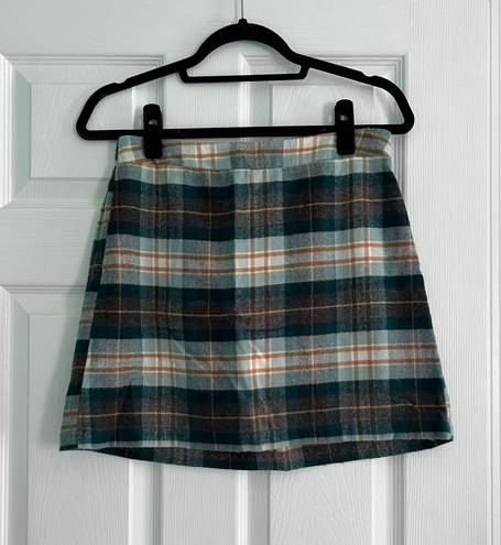 American Eagle Plaid Mini Skirt