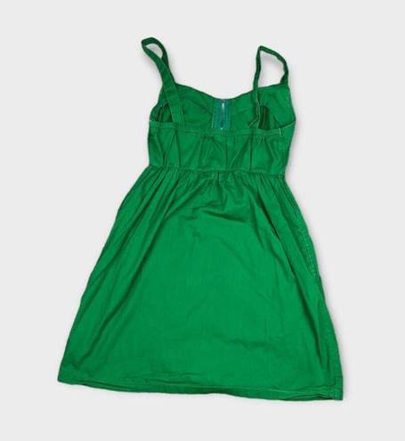 Bebop  Macy's | Empire Dress Full Zip Front Sweetheart Pocket | Size M