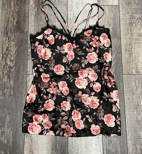 Secret Treasures  Black Pink Peach Gray Nightie Adjustable Straps