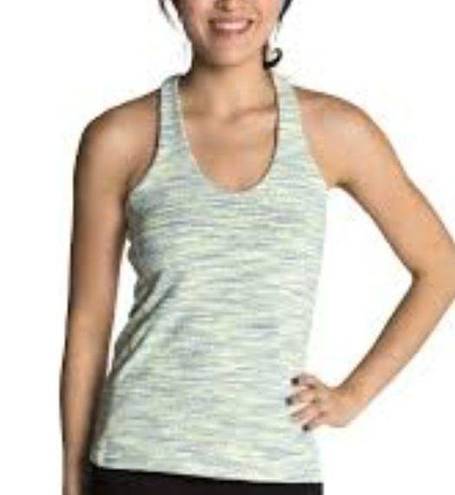 Xersion NWT  white, green, and yellow tank top size Medium