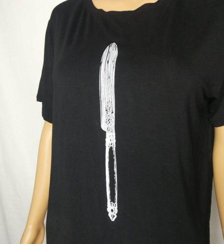 The Row Front Shop Butter Knife Graphic T Shirt Tee Lg