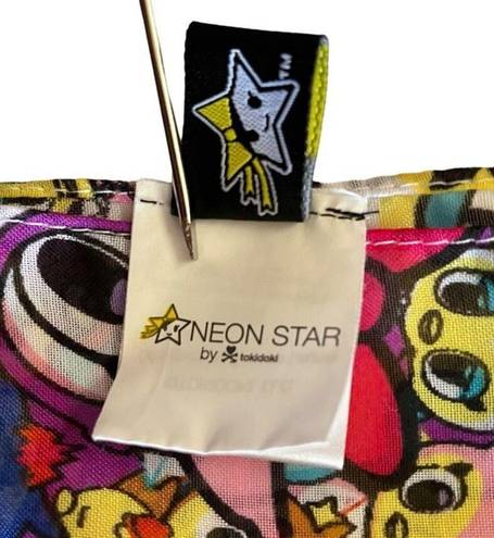 Tokidoki Neon Star Colorful Owl Infinity Scarf