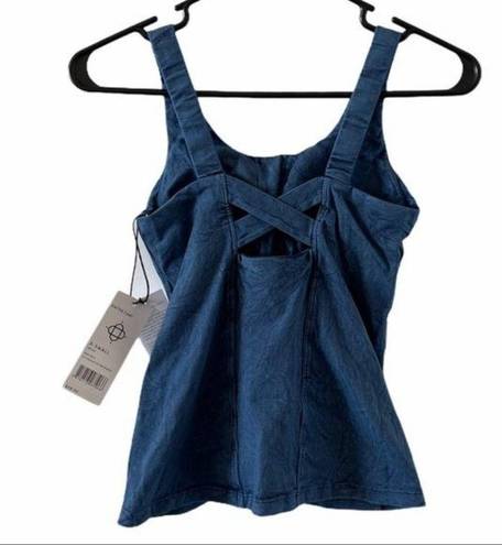 Satva NWT Hatha Cami In Indigo