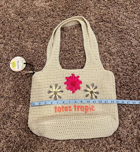 The Sak Crochet Totes Tropic Tote Bag - Cream