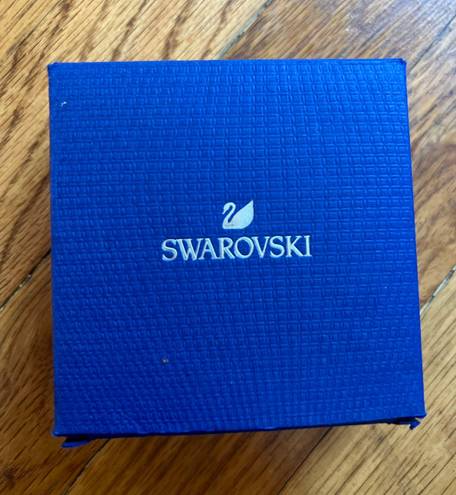 Swavorski New Boxed  White Pearl Diamond Earrings