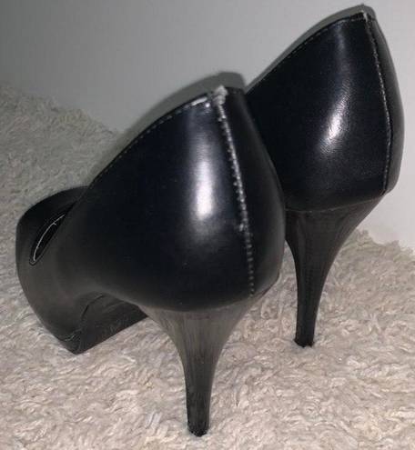 Rampage Black Heels Size 6