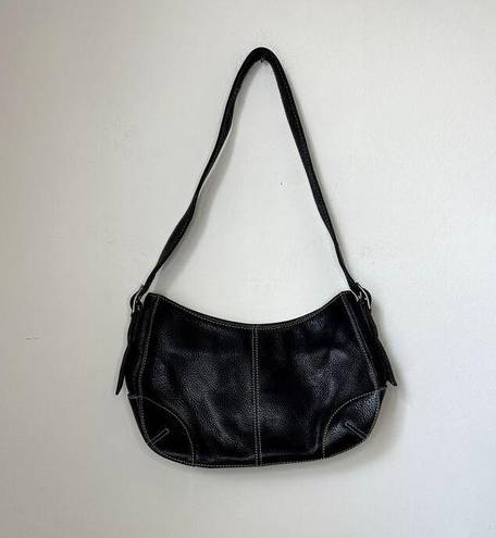 Wilson’s Leather Y2K Vintage Little Black Purse / Hand Bag