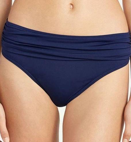 Tommy Bahama  Pearl Solids Shirred Hipster Swim Bottom in XL - Navy - NEW!