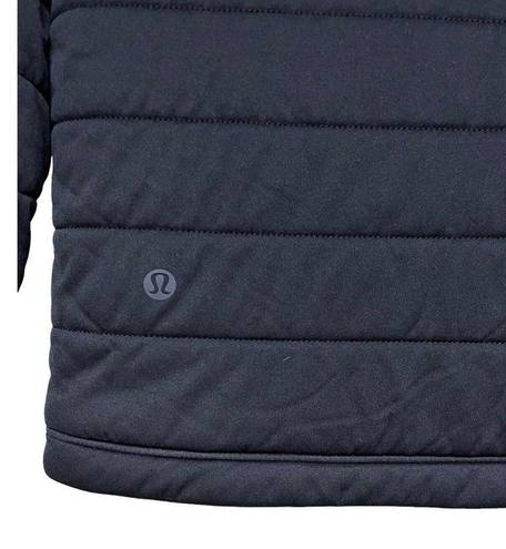 Lululemon  Dynamic Movement Hoodie Black Puffer Jacket Women’s Size 2