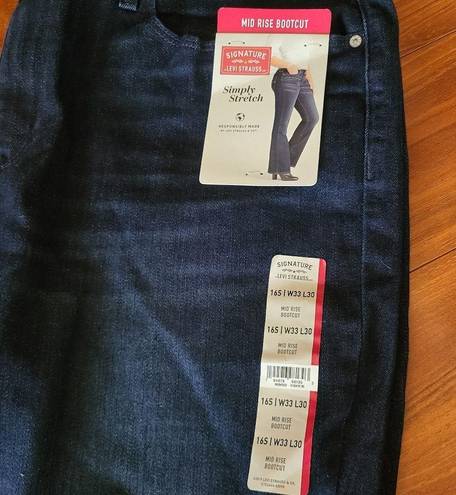 Levi Strauss & CO. Signature by Levi Strauss Midrise Boot Cut Jeans Size 16S