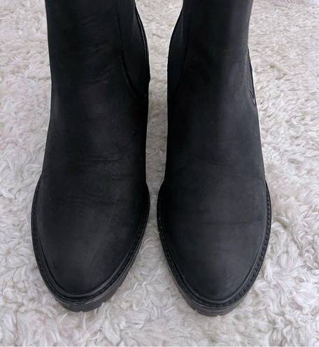 Krass&co Thursday Boot  Everyday Knockout Chelsea Matte  Black Leather Ankle 6.5