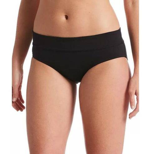 Nike New.  black full cut bikini bottoms.