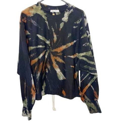 Emory park  tie dye sweatshirt thick knit size large NEW j