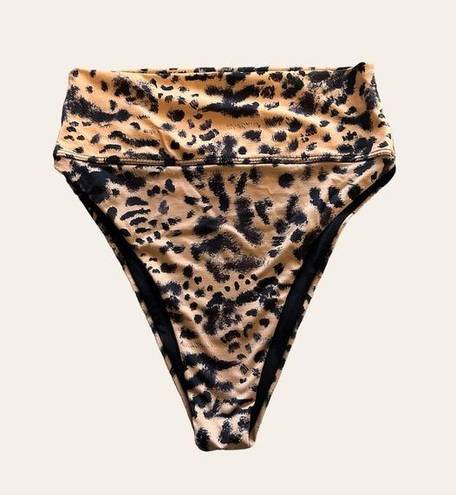 Beach Riot  Animal Print Bikini Bottoms