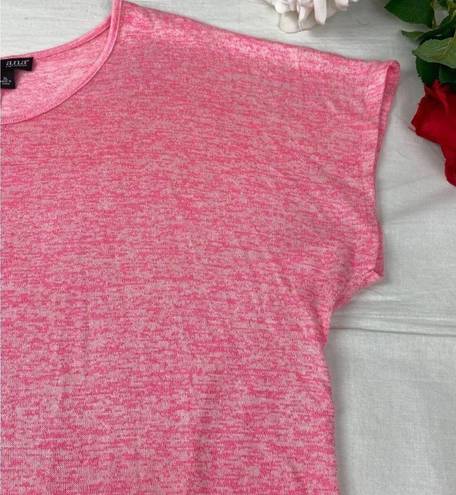 a.n.a  Pink Barbie Core Side Slanted Sweater Size XL