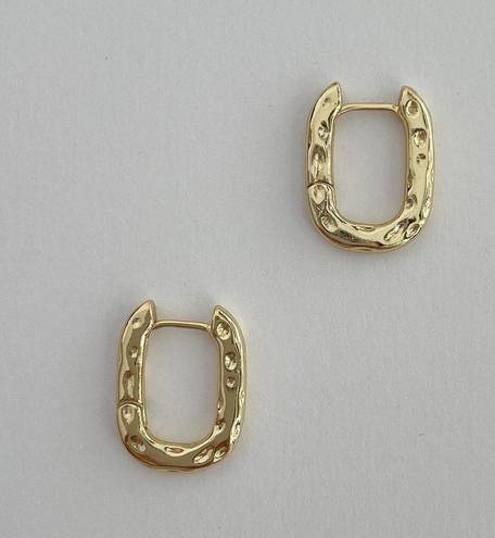 Gold Plated Small Hoop Earrings